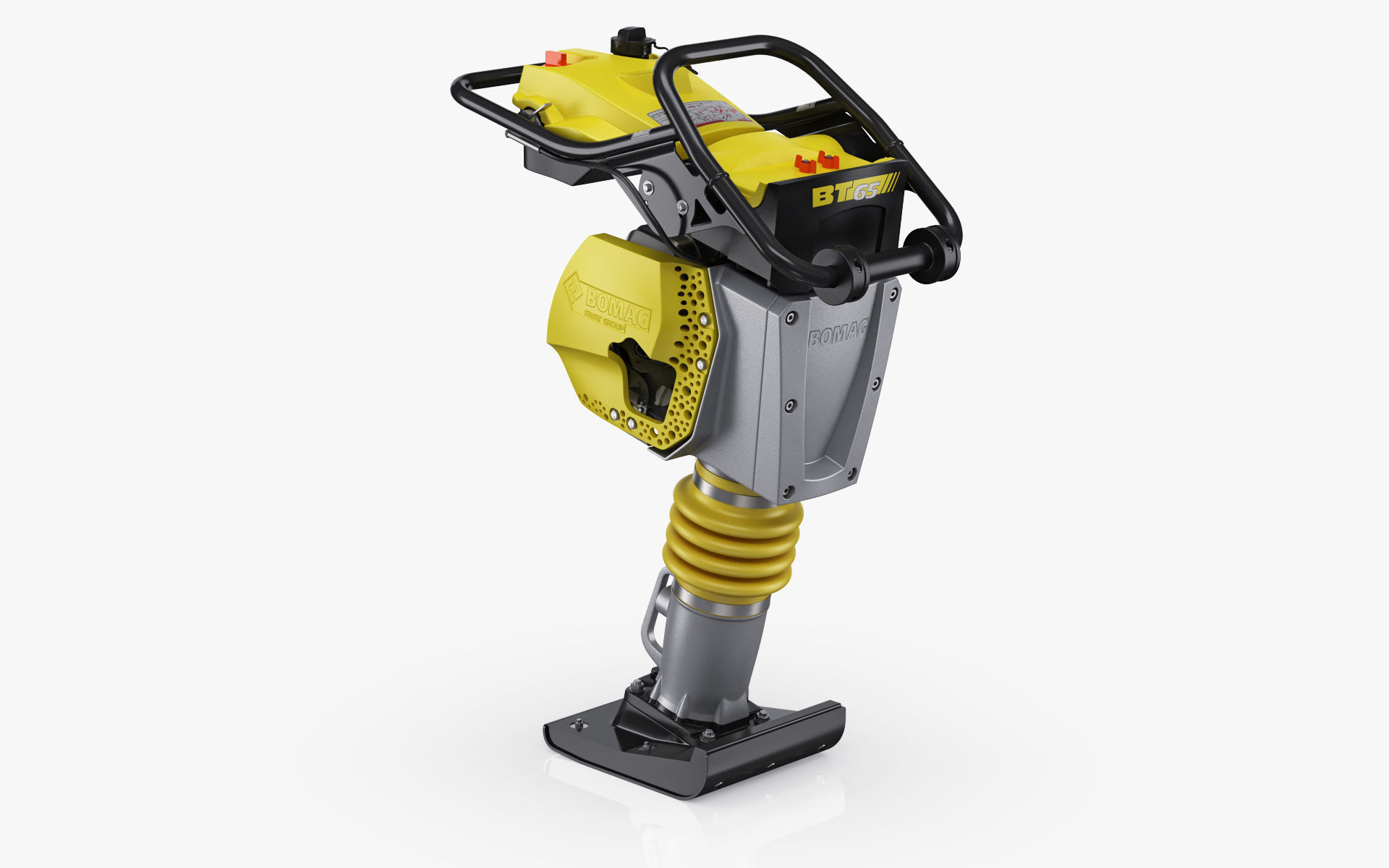 Tamper Bomag BT 65 3D model_2