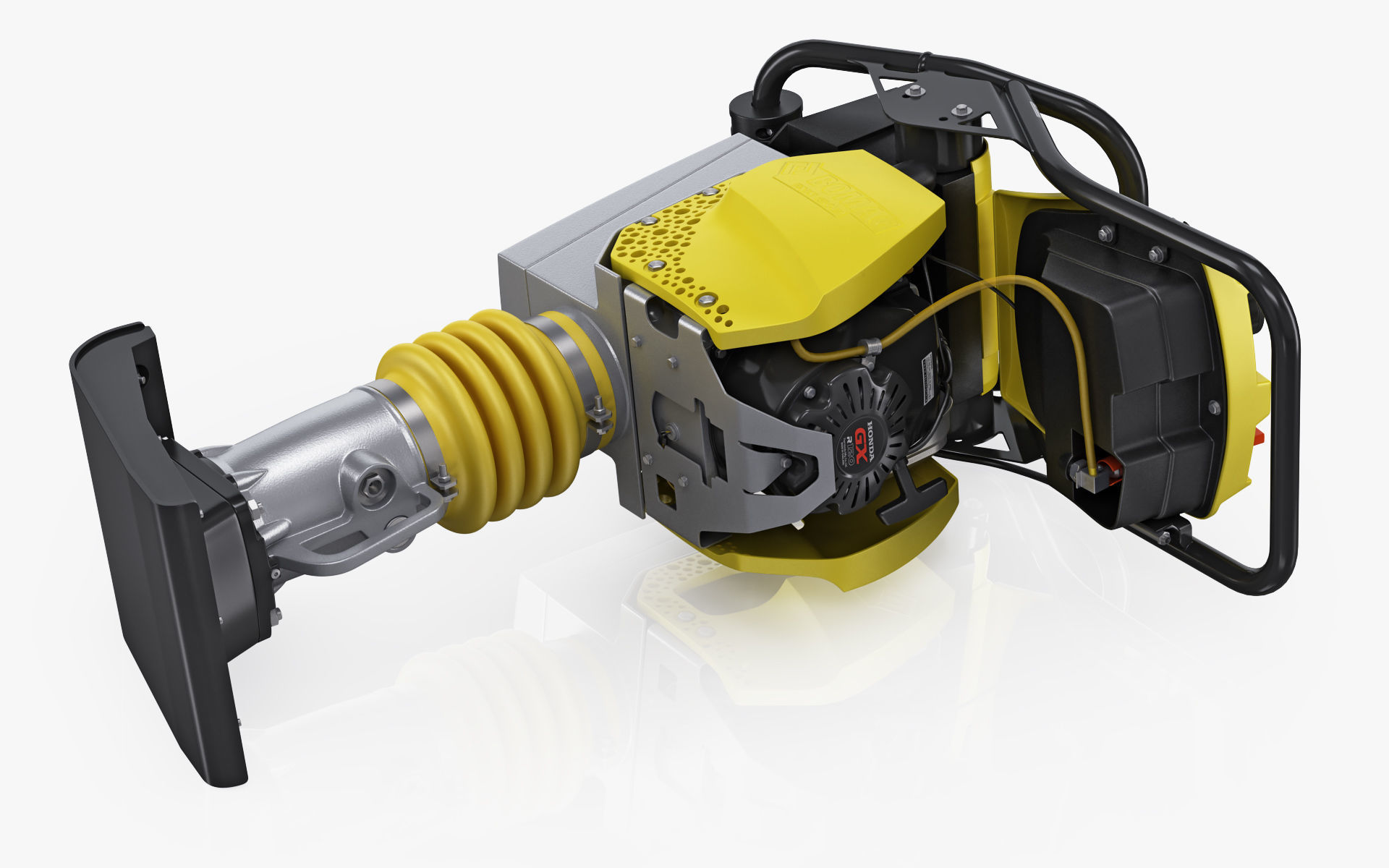 Tamper Bomag BT 65 3D model_5