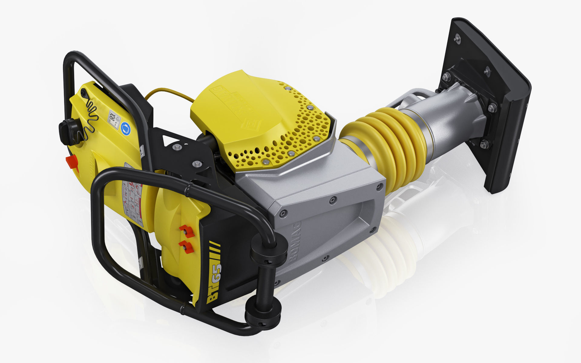 Tamper Bomag BT 65 3D model_6