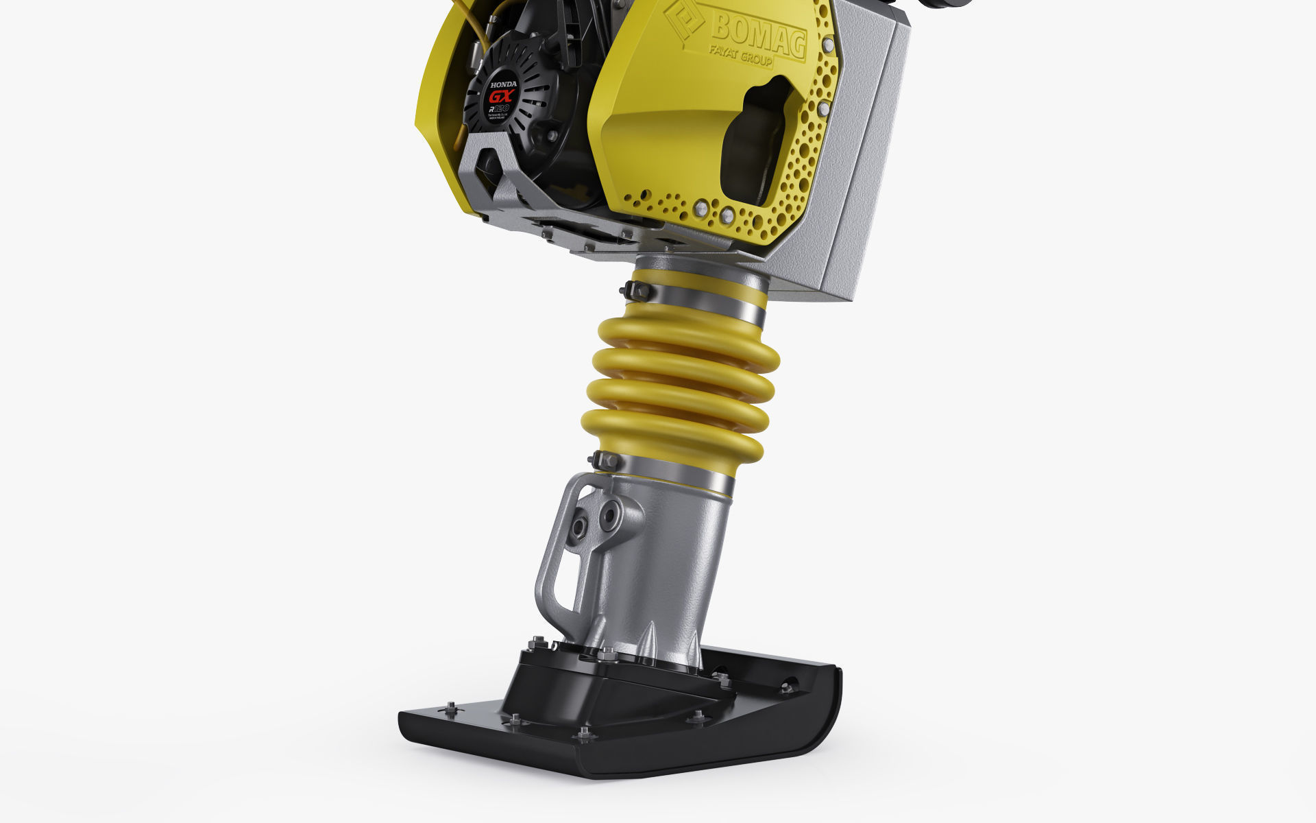 Tamper Bomag BT 65 3D model_10