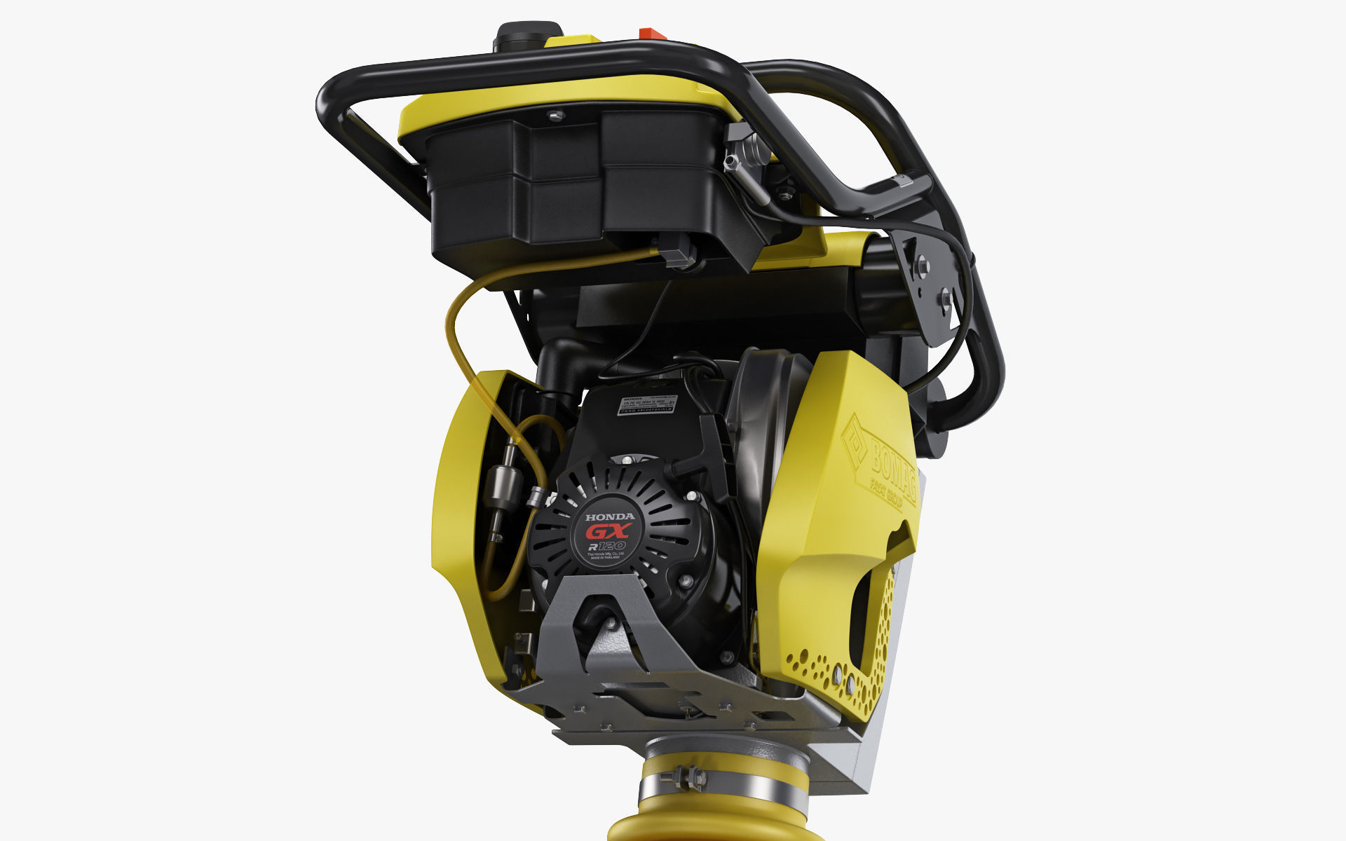 Tamper Bomag BT 65 3D model_9