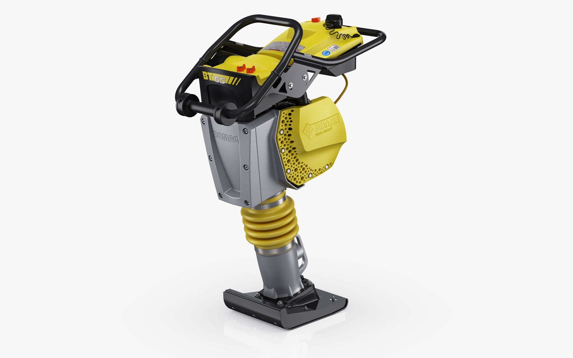 Tamper Bomag BT 65 3D model_1