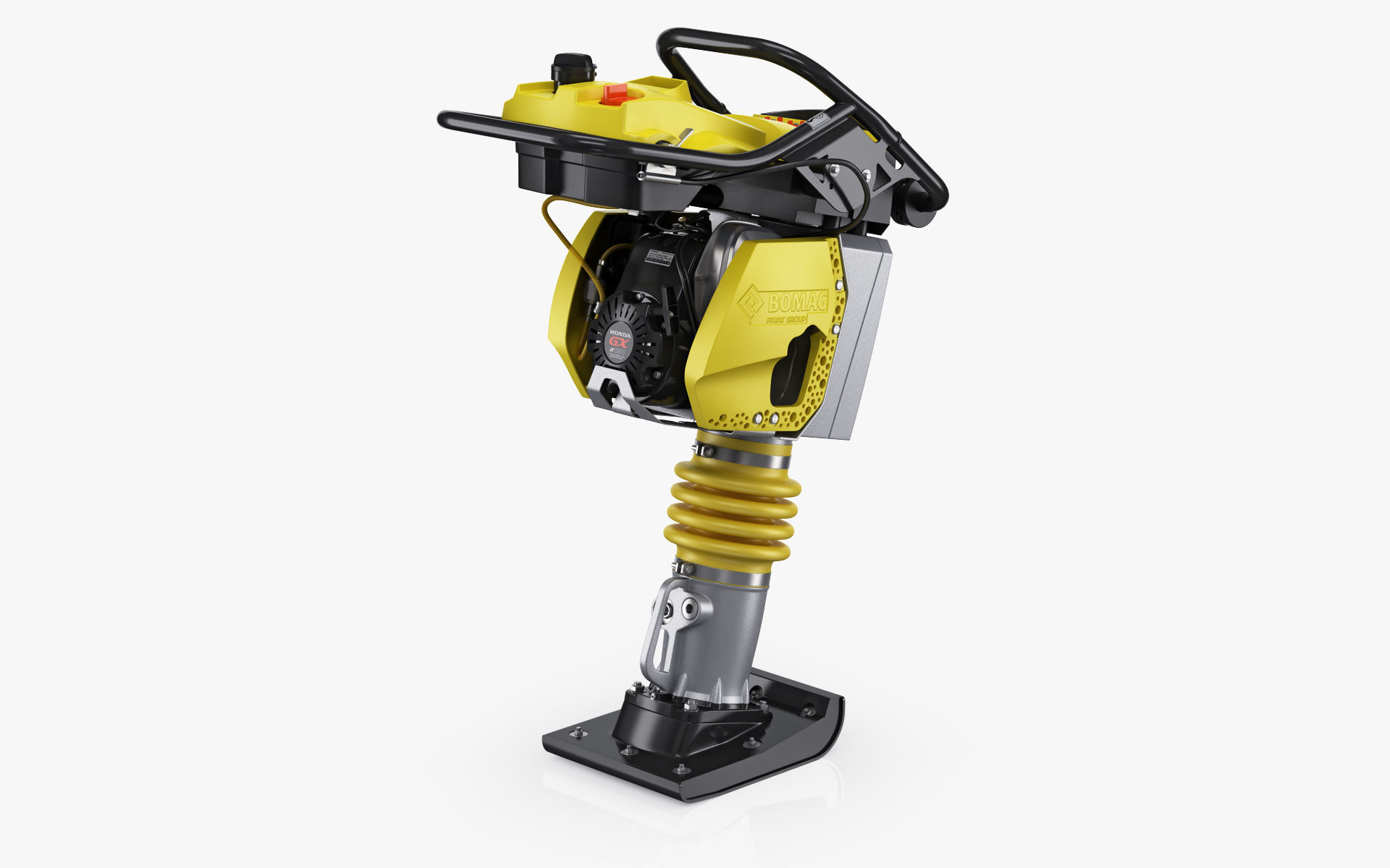 Tamper Bomag BT 65 3D model_3