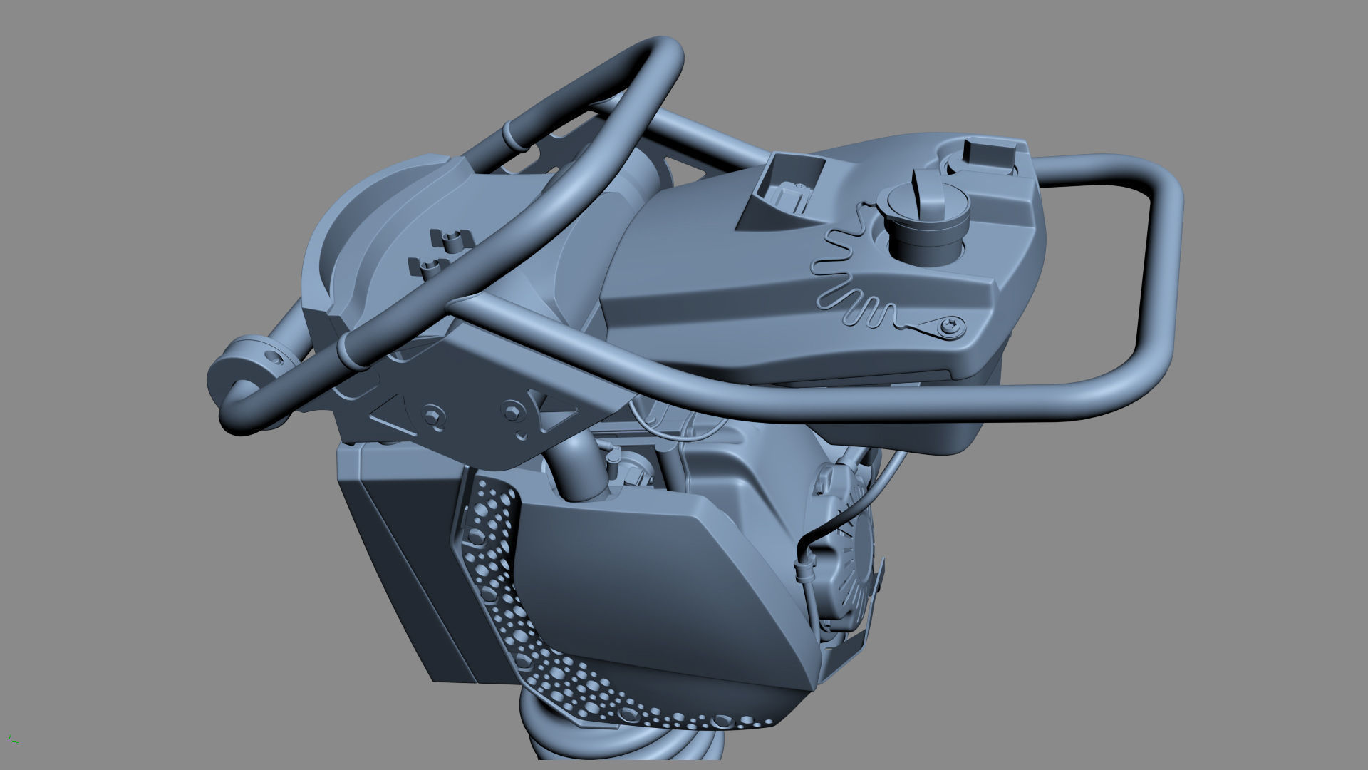 Tamper Bomag BT 65 3D model_18