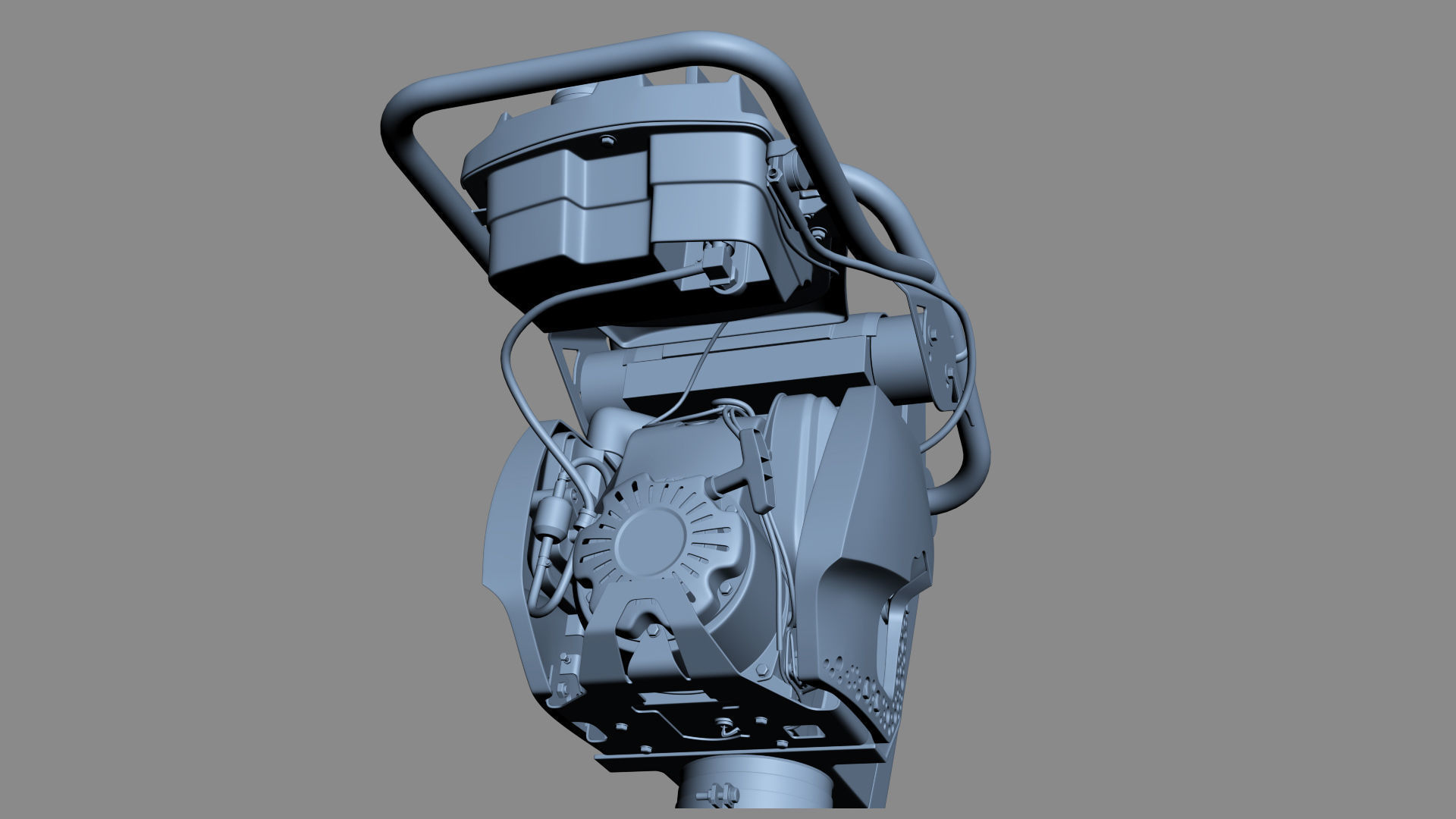 Tamper Bomag BT 65 3D model_16