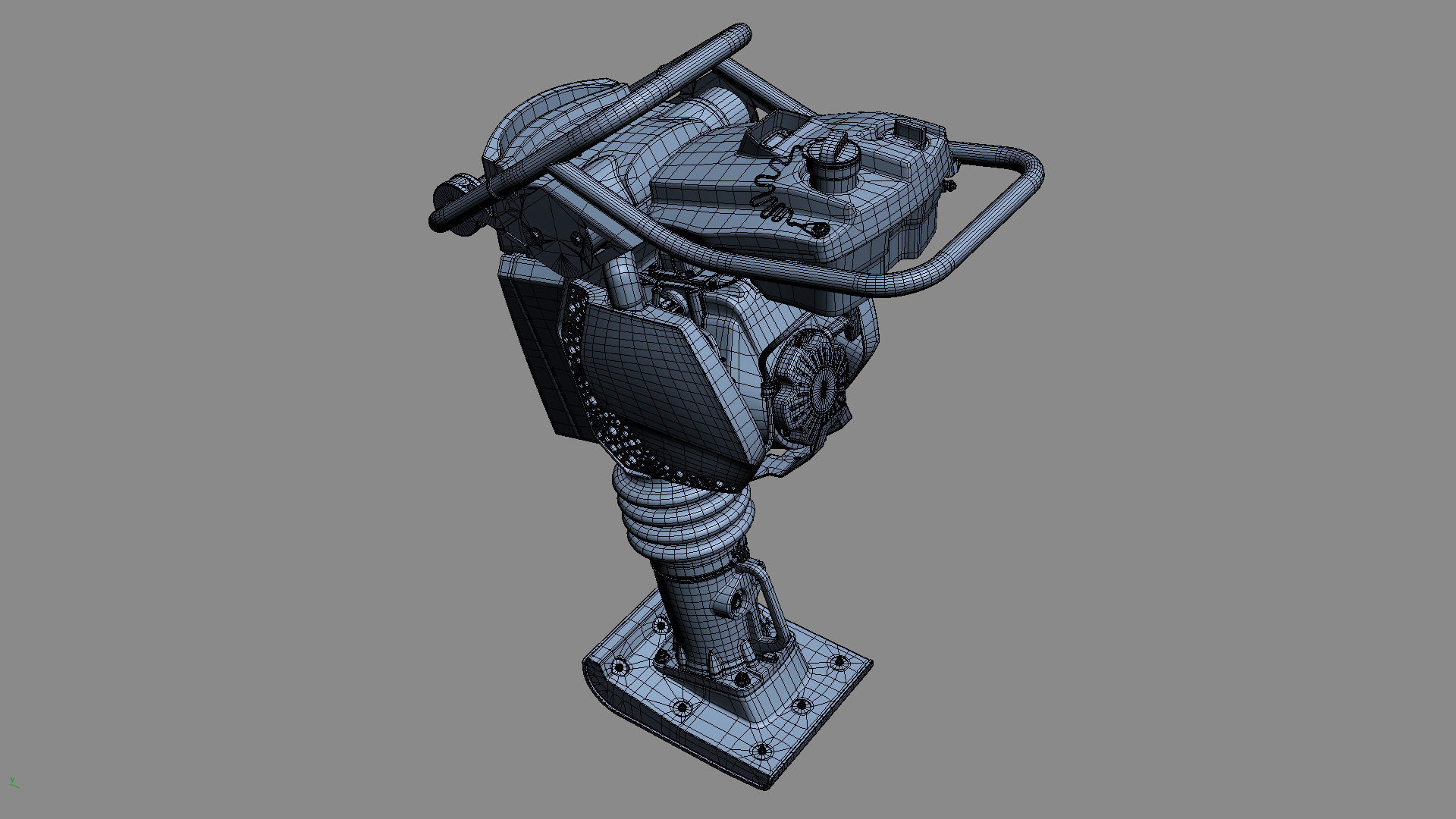 Tamper Bomag BT 65 3D model_15