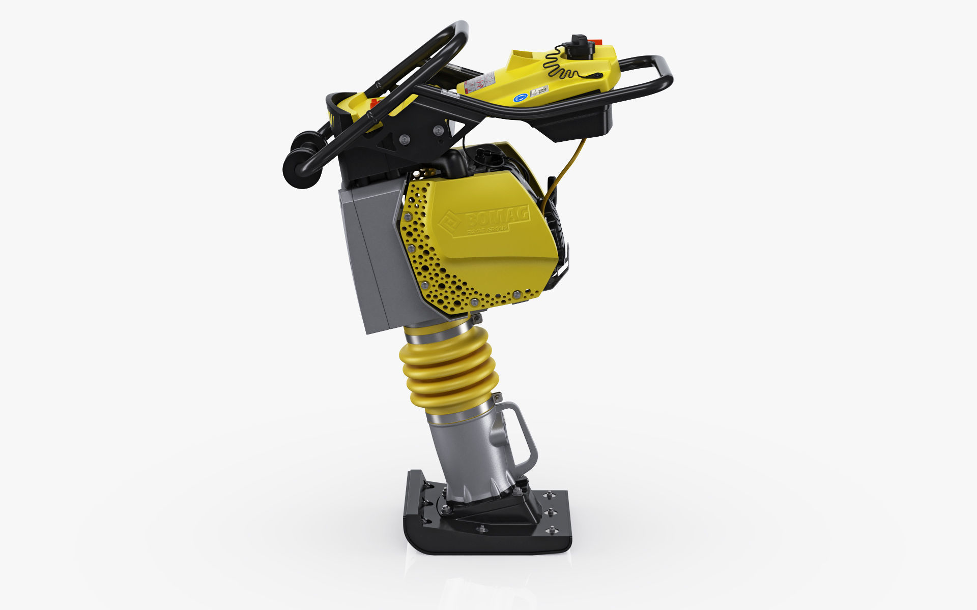 Tamper Bomag BT 65 3D model_4