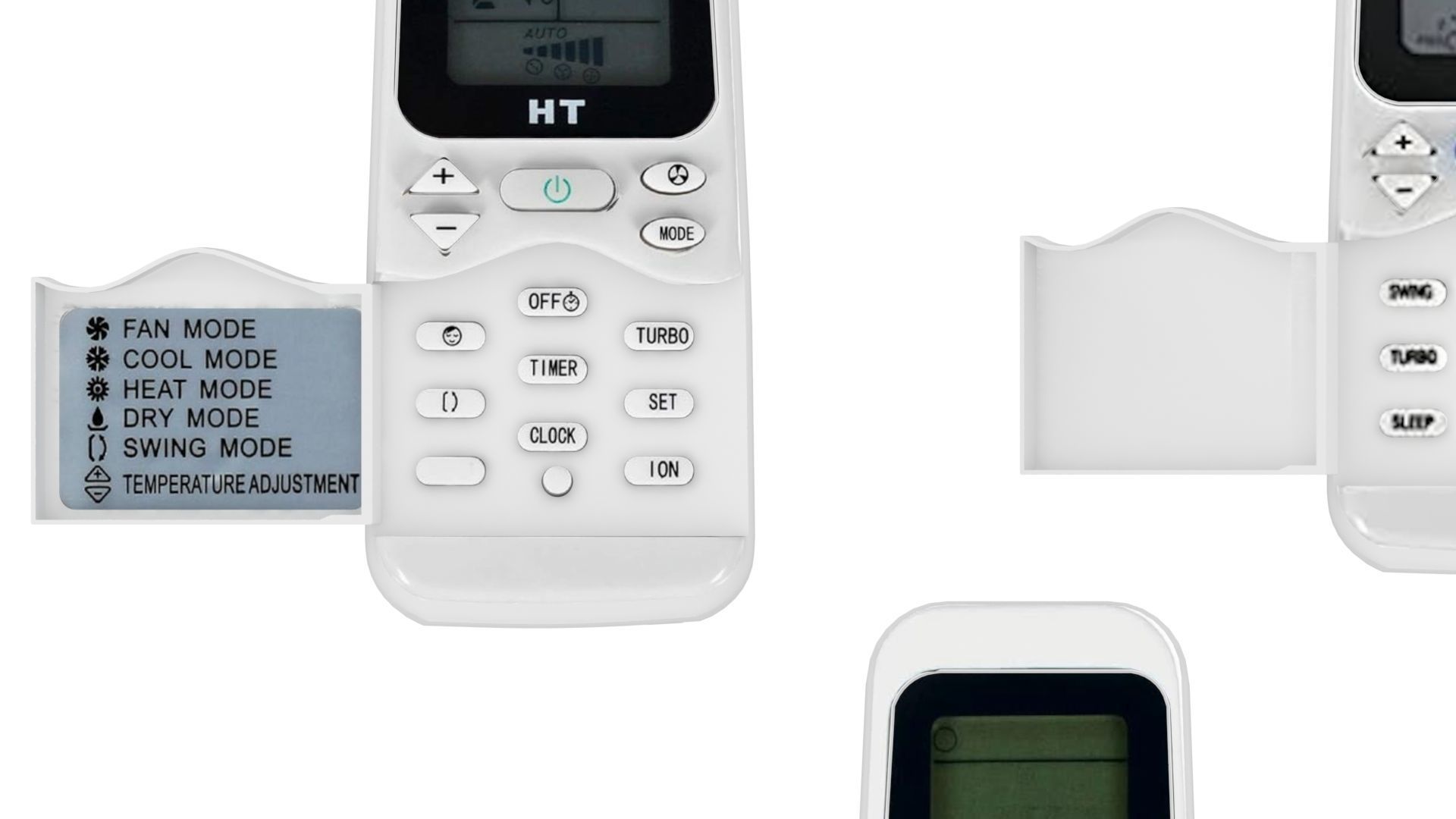 Vestel Air Conditioner Remote Controls 3D model CGTrader