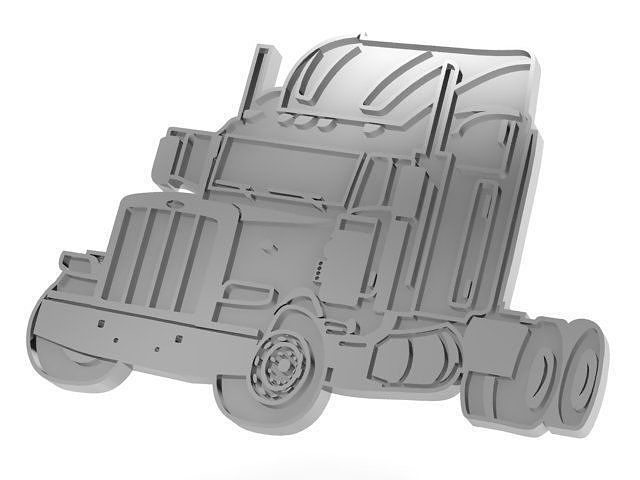 Truck Pendant 0700 3D print model