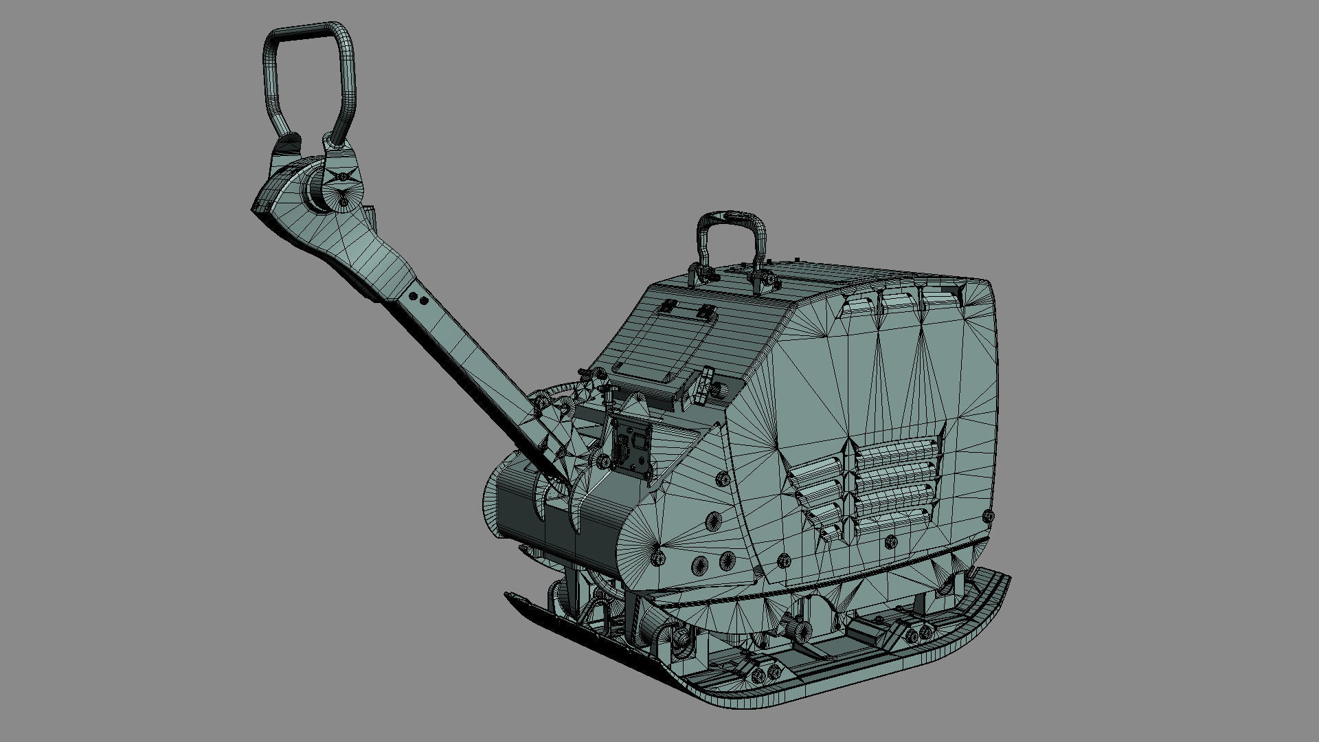 Bomag BPR 50-55 D Reversible Vibratory Plate 3D model_9