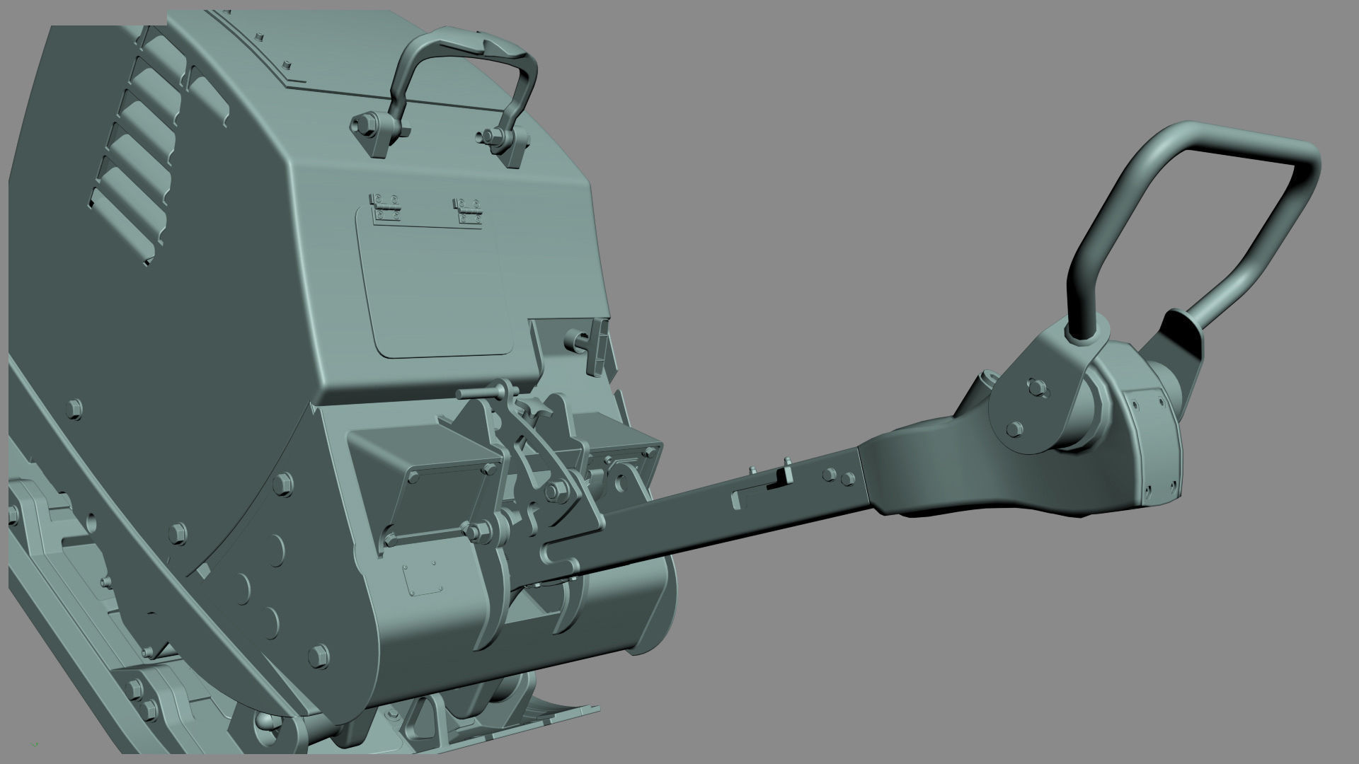 Bomag BPR 50-55 D Reversible Vibratory Plate 3D model_12