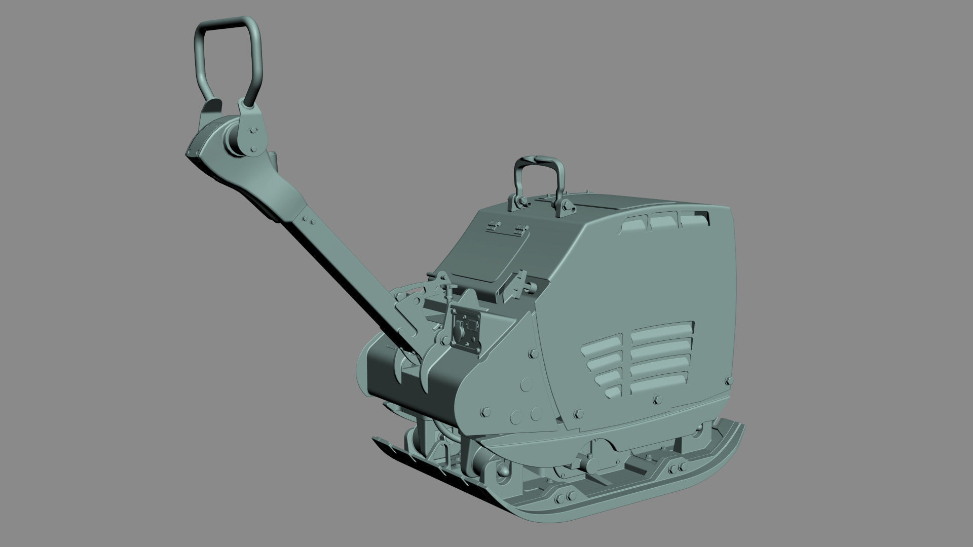 Bomag BPR 50-55 D Reversible Vibratory Plate 3D model_8