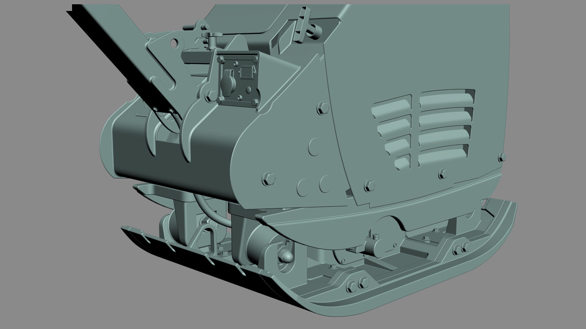 Bomag BPR 50-55 D Reversible Vibratory Plate 3D model_10