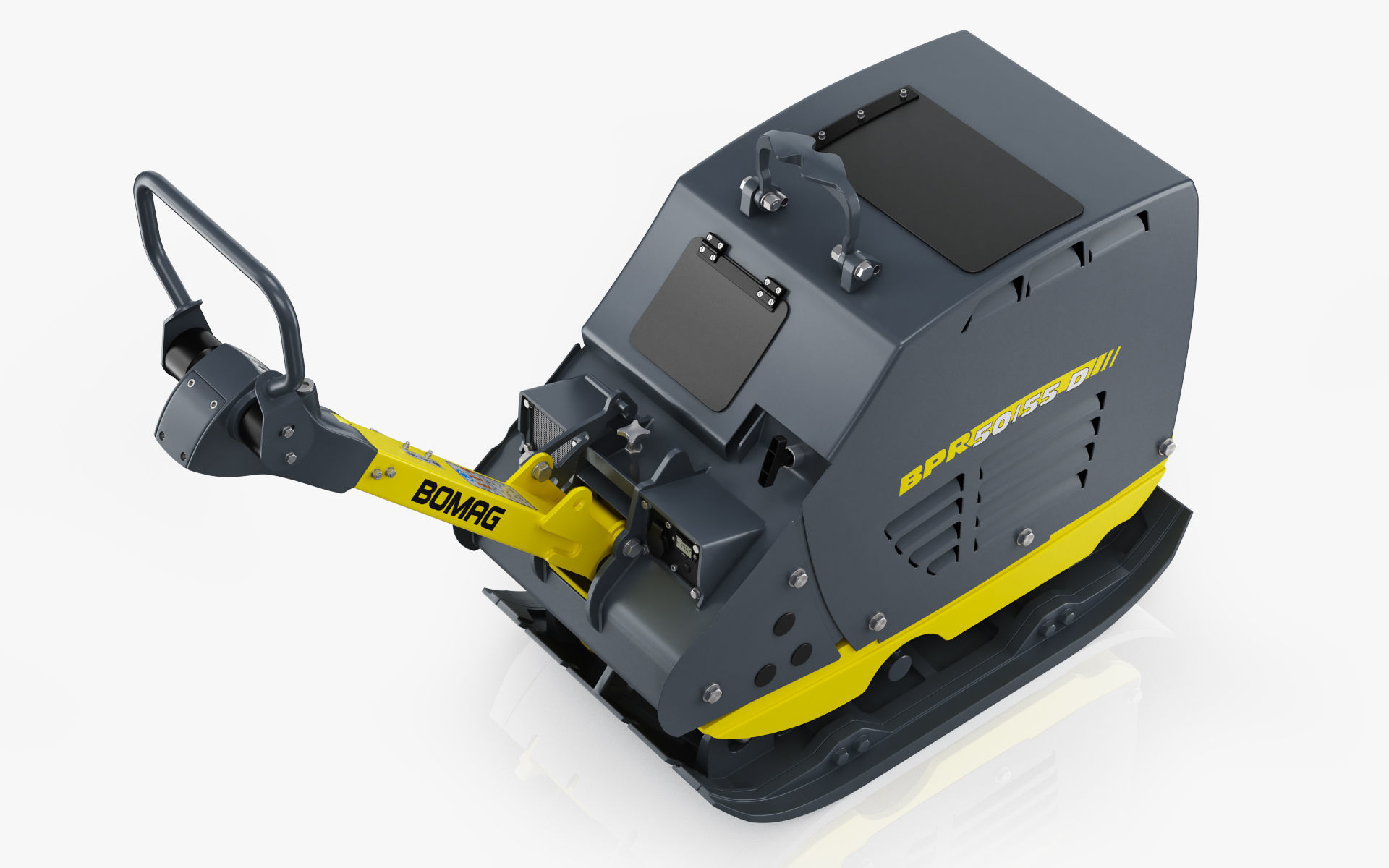Bomag BPR 50-55 D Reversible Vibratory Plate 3D model_3