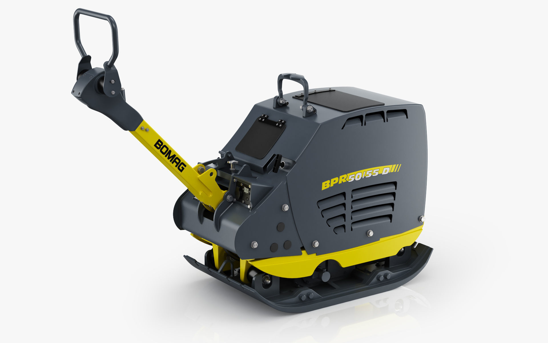 Bomag BPR 50-55 D Reversible Vibratory Plate 3D model_1