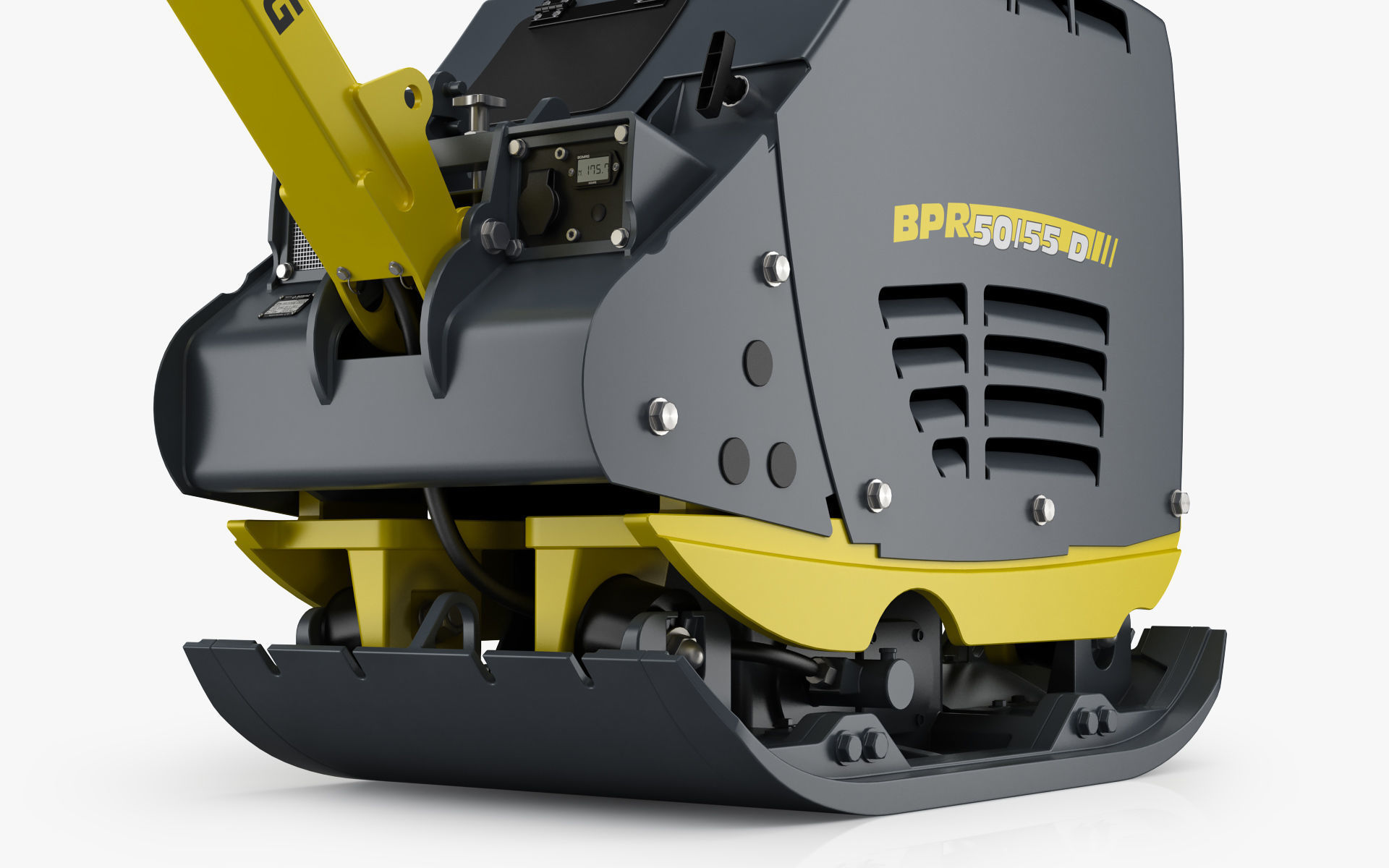 Bomag BPR 50-55 D Reversible Vibratory Plate 3D model_4