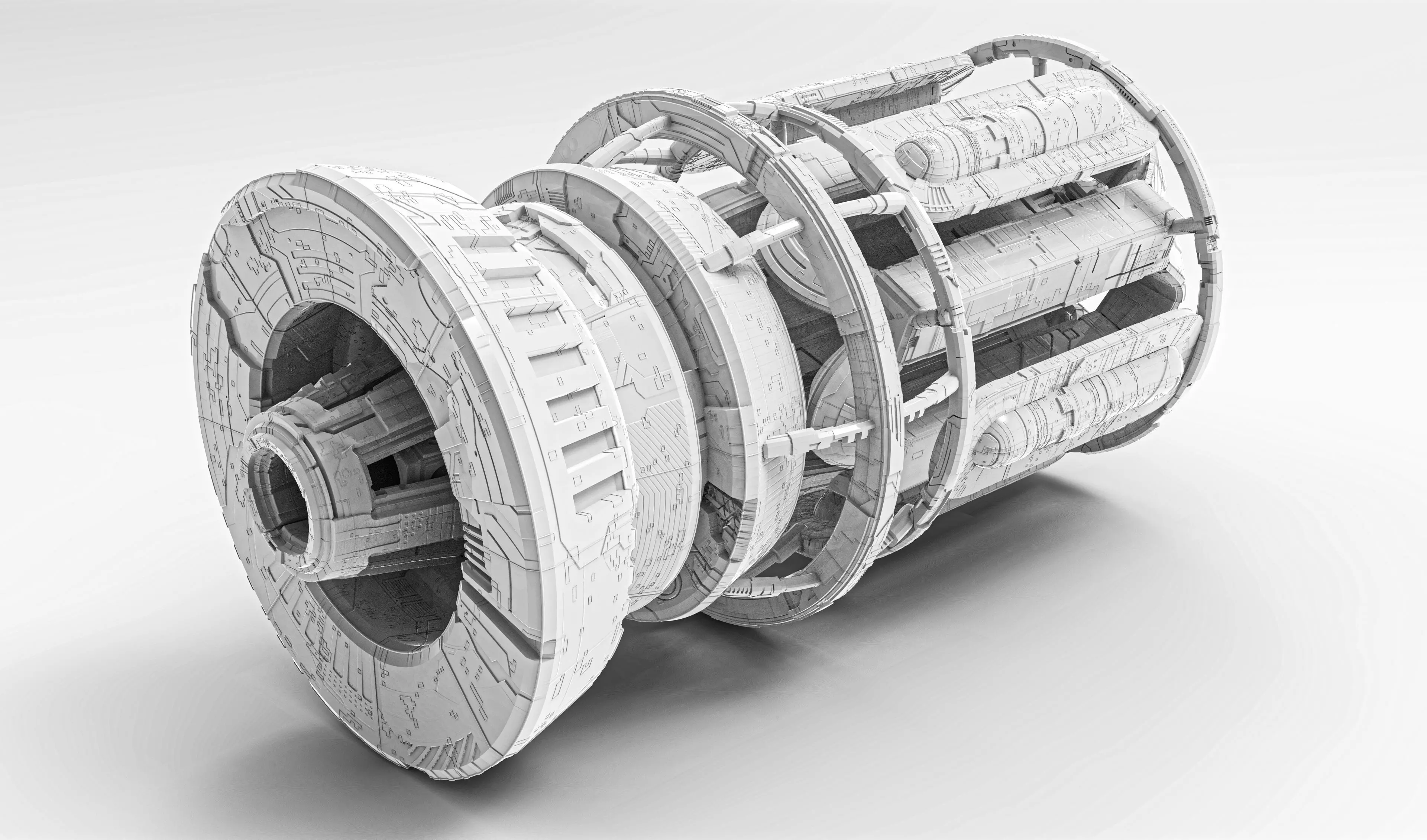 space equipment node 00161 3D model
