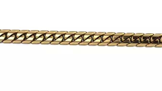 One piece fusion chain is cast directly