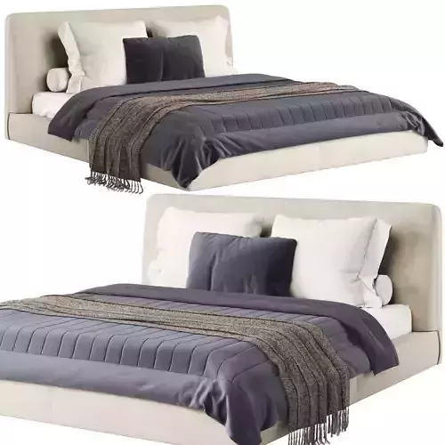 BeB Italia Richard Bed 3D model
