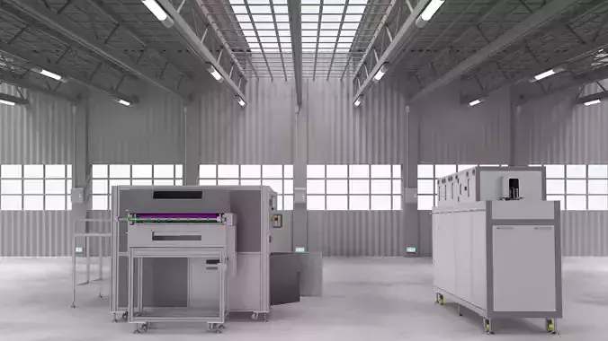 Pcb board cleaning machine collection  3D model