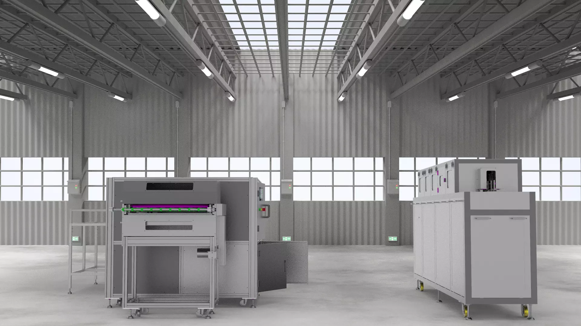 Pcb board cleaning machine collection 3D model_0