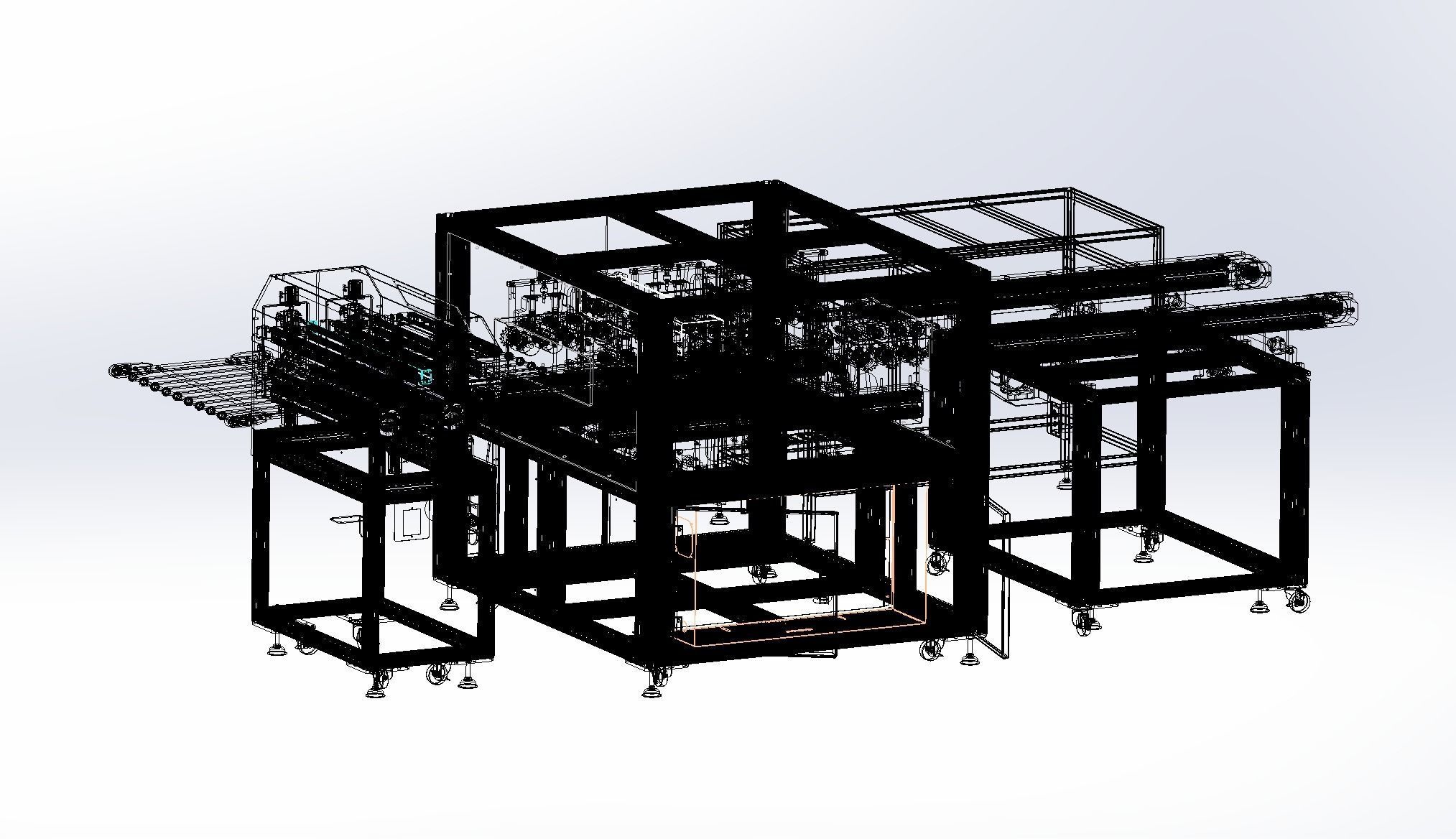Pcb board cleaning machine collection 3D model_8