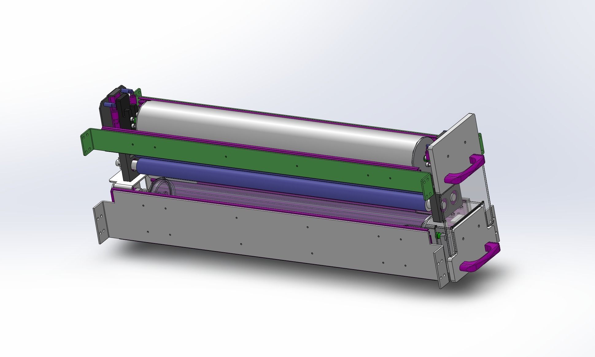 Pcb board cleaning machine collection 3D model_10