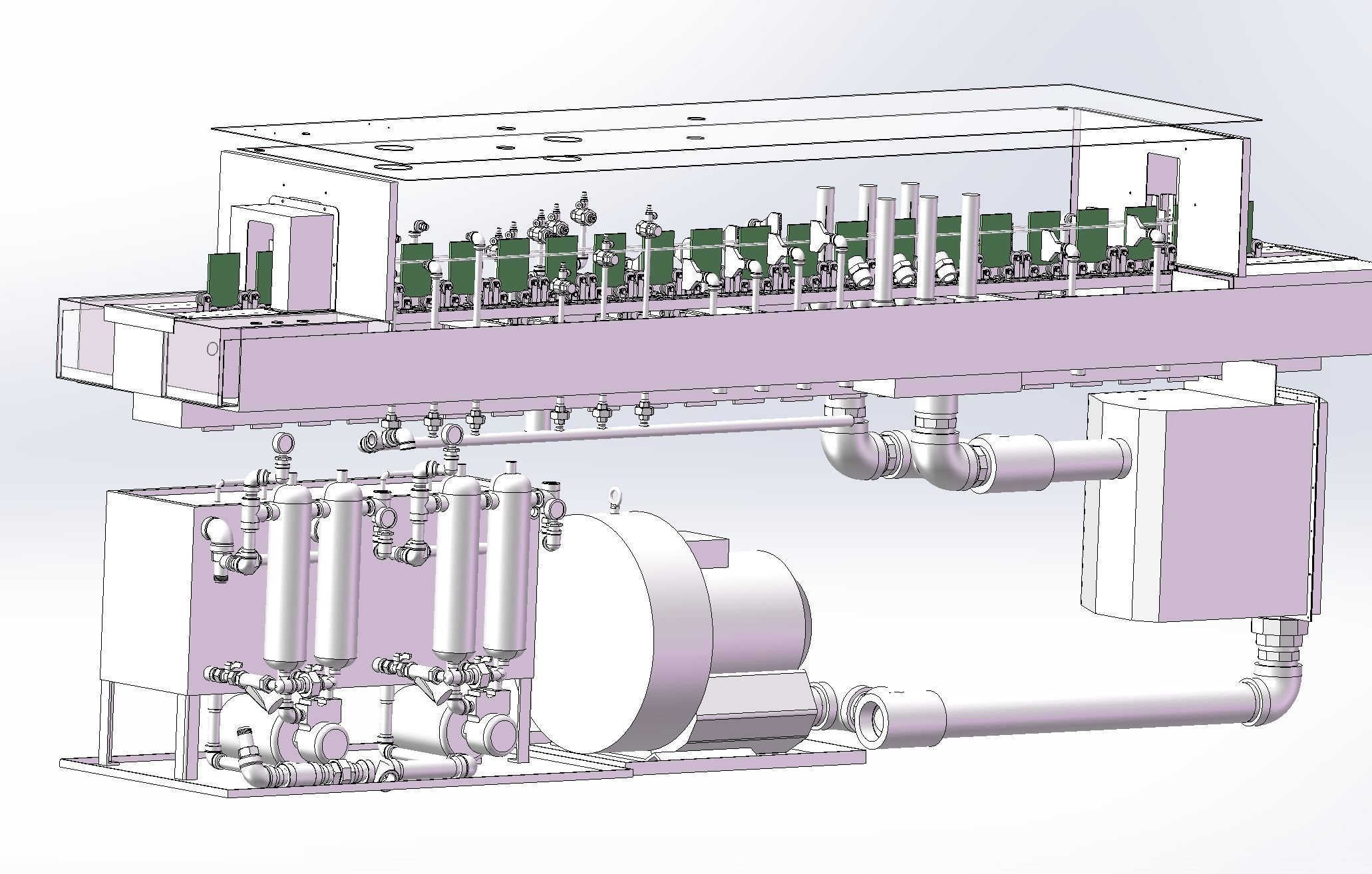 Pcb board cleaning machine collection 3D model_18