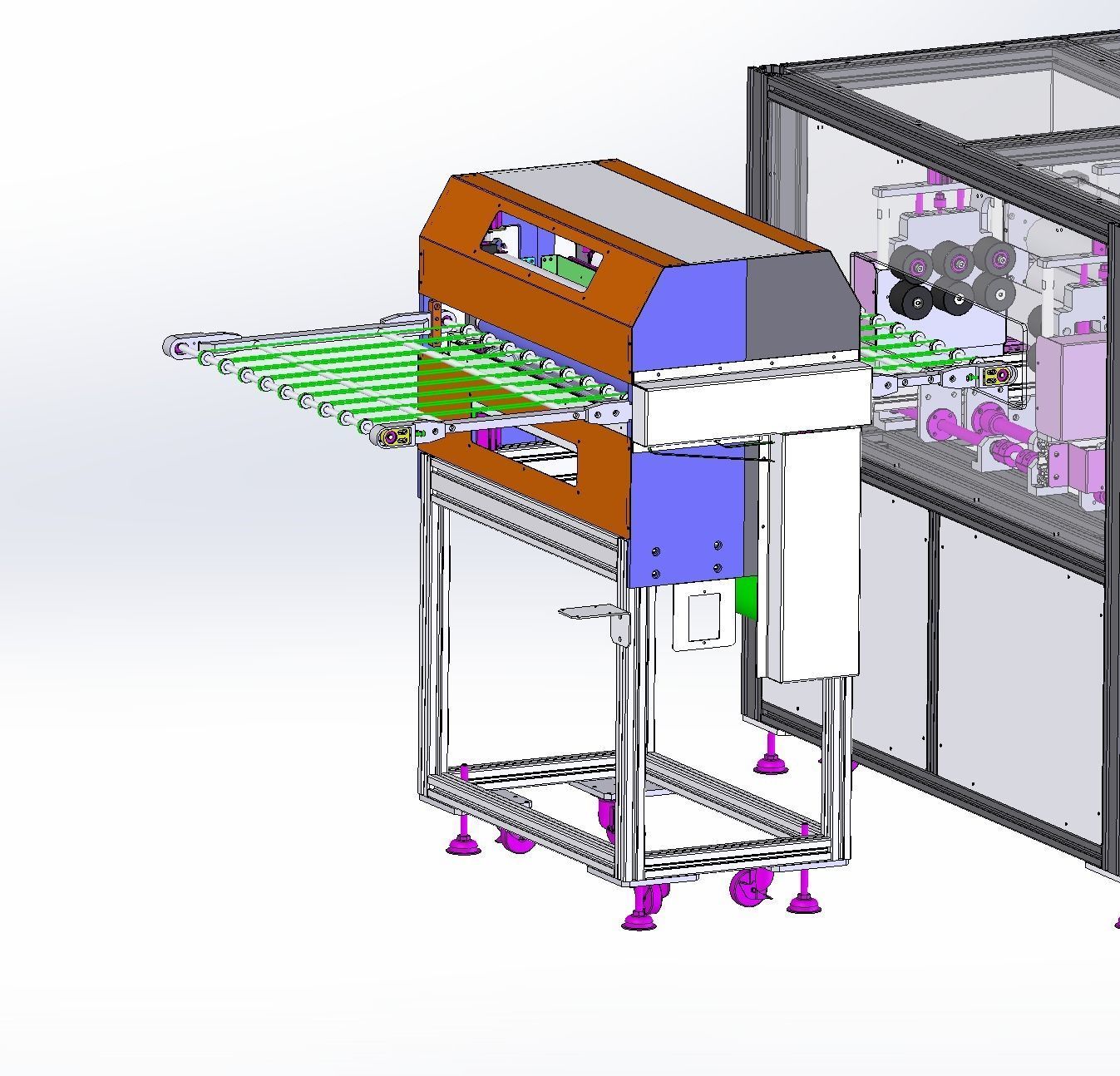 Pcb board cleaning machine collection 3D model_12