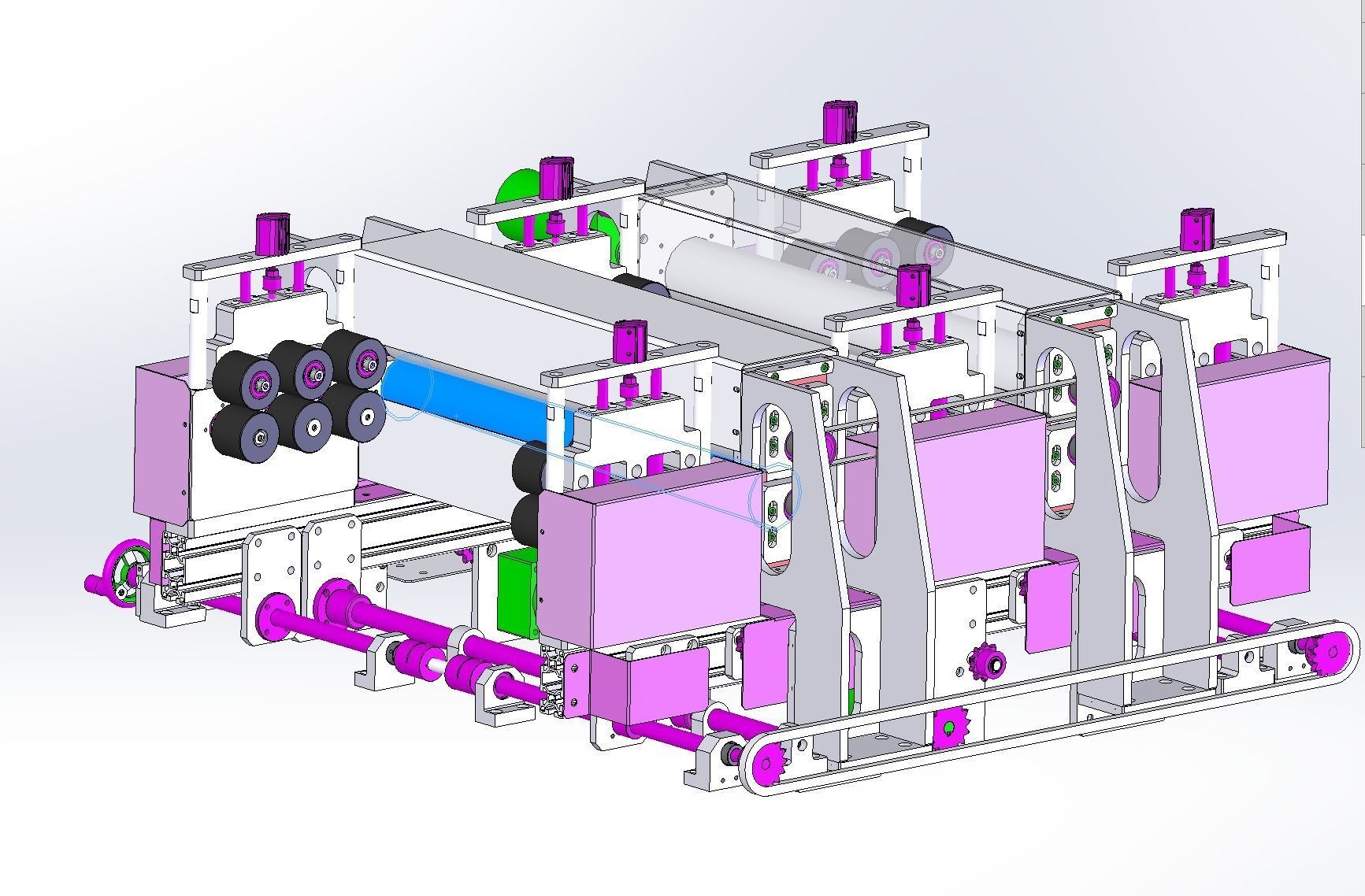 Pcb board cleaning machine collection 3D model_9