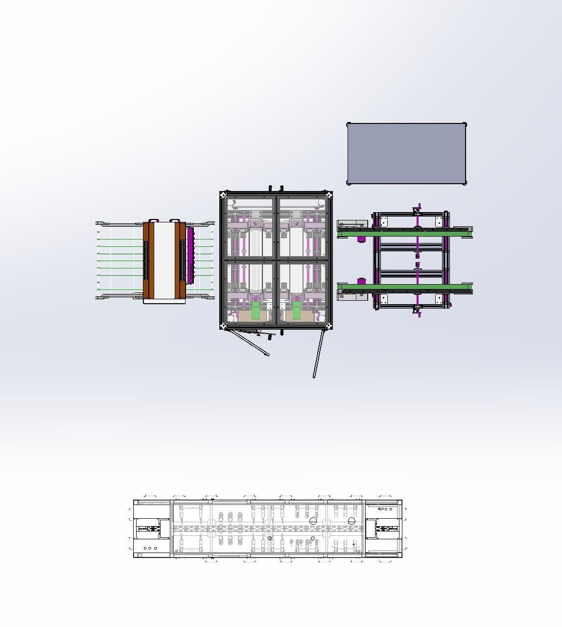 Pcb board cleaning machine collection 3D model_19