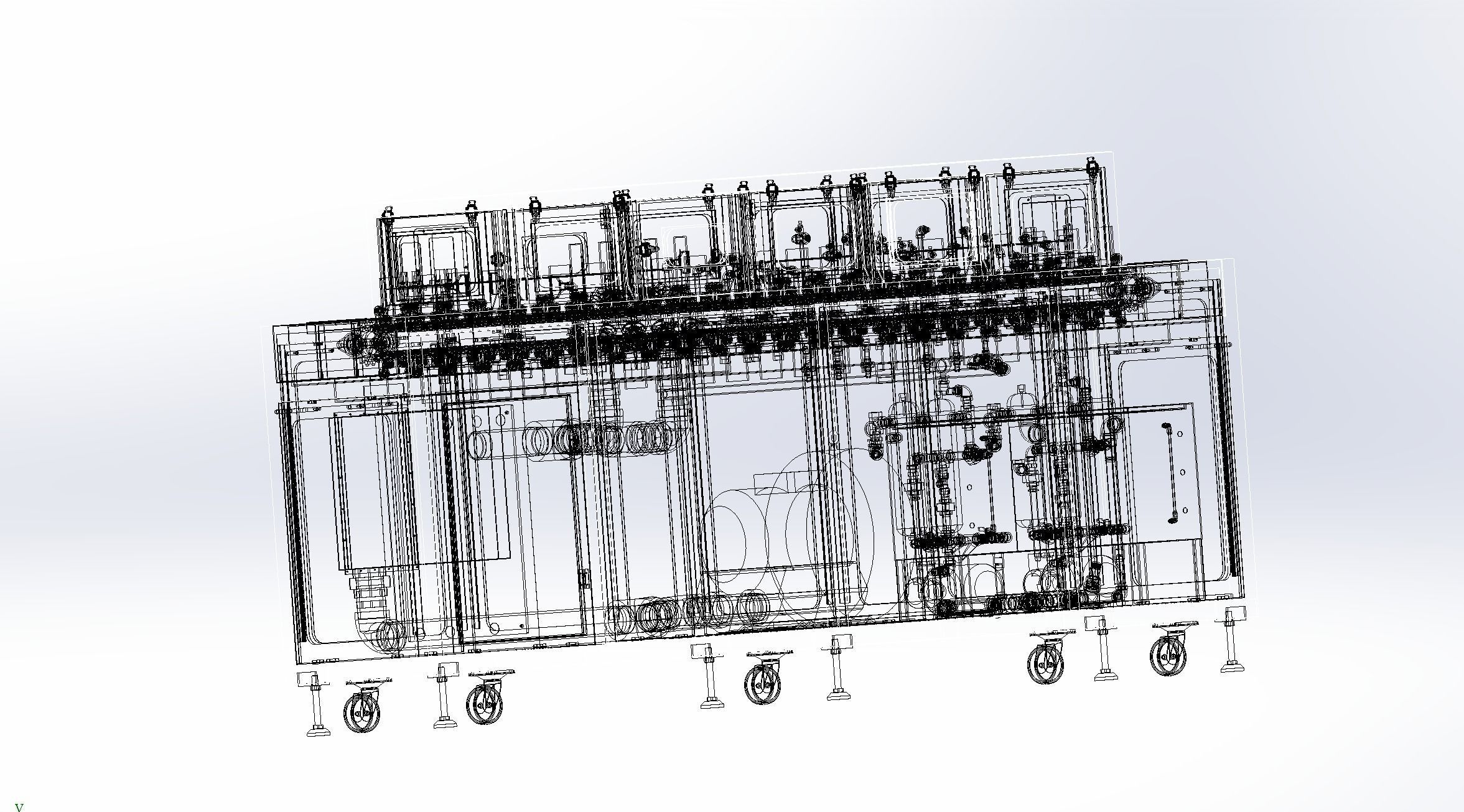 Pcb board cleaning machine collection 3D model_21