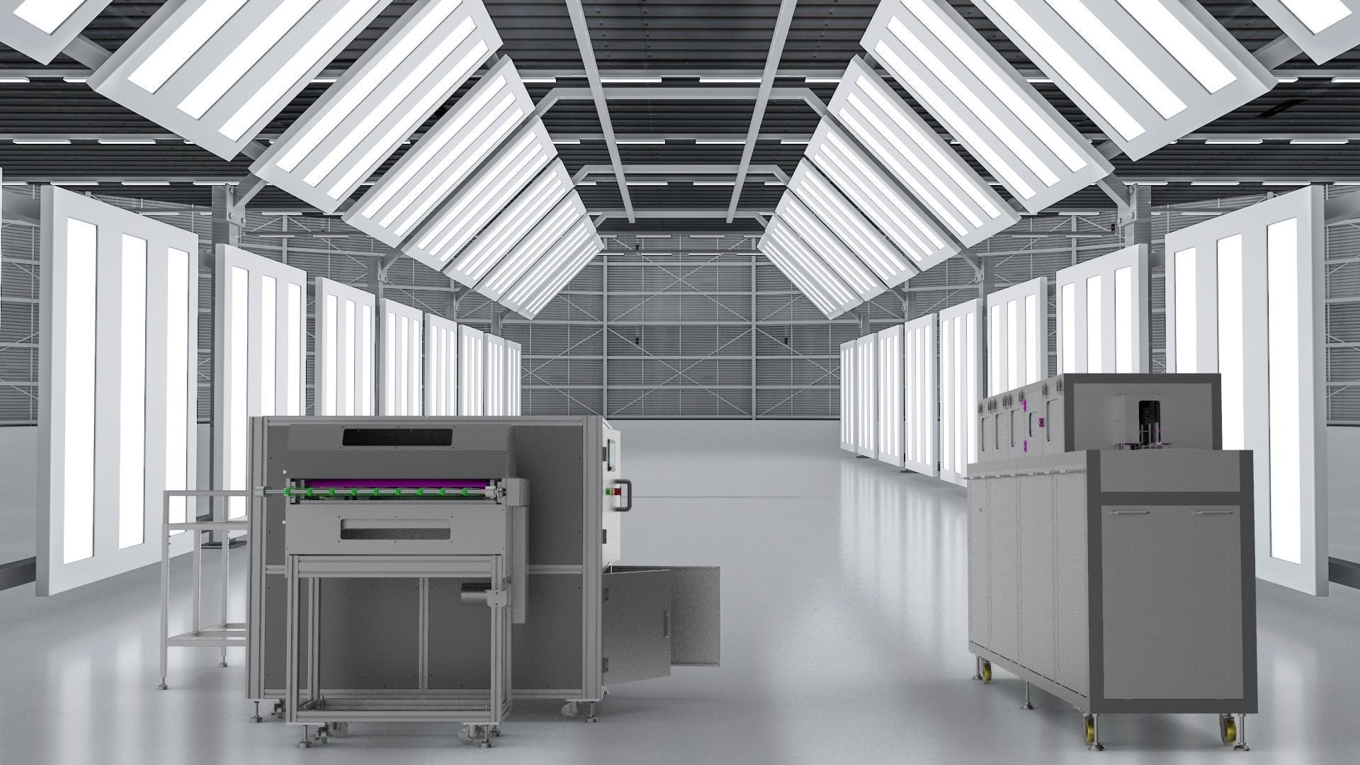 Pcb board cleaning machine collection 3D model_1