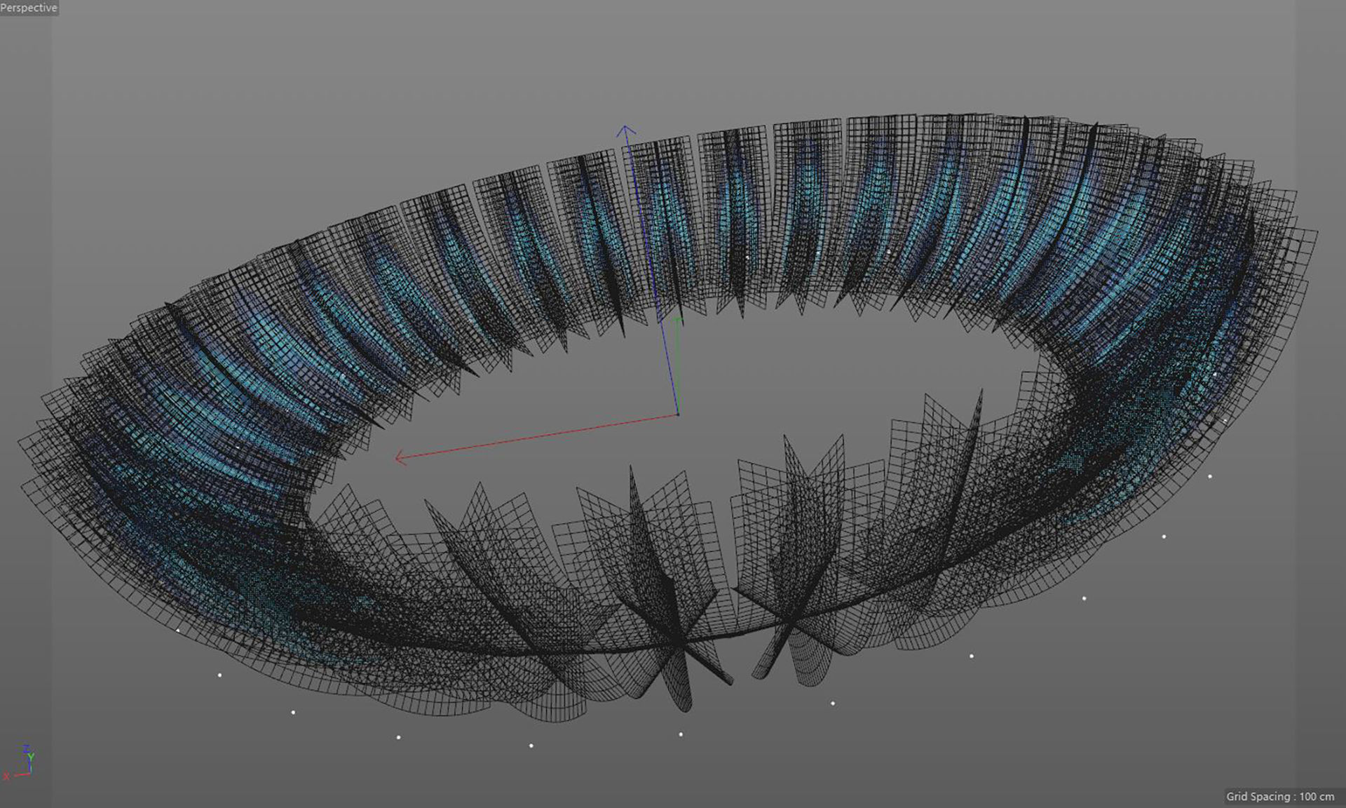 Cooker fire 3D model_7