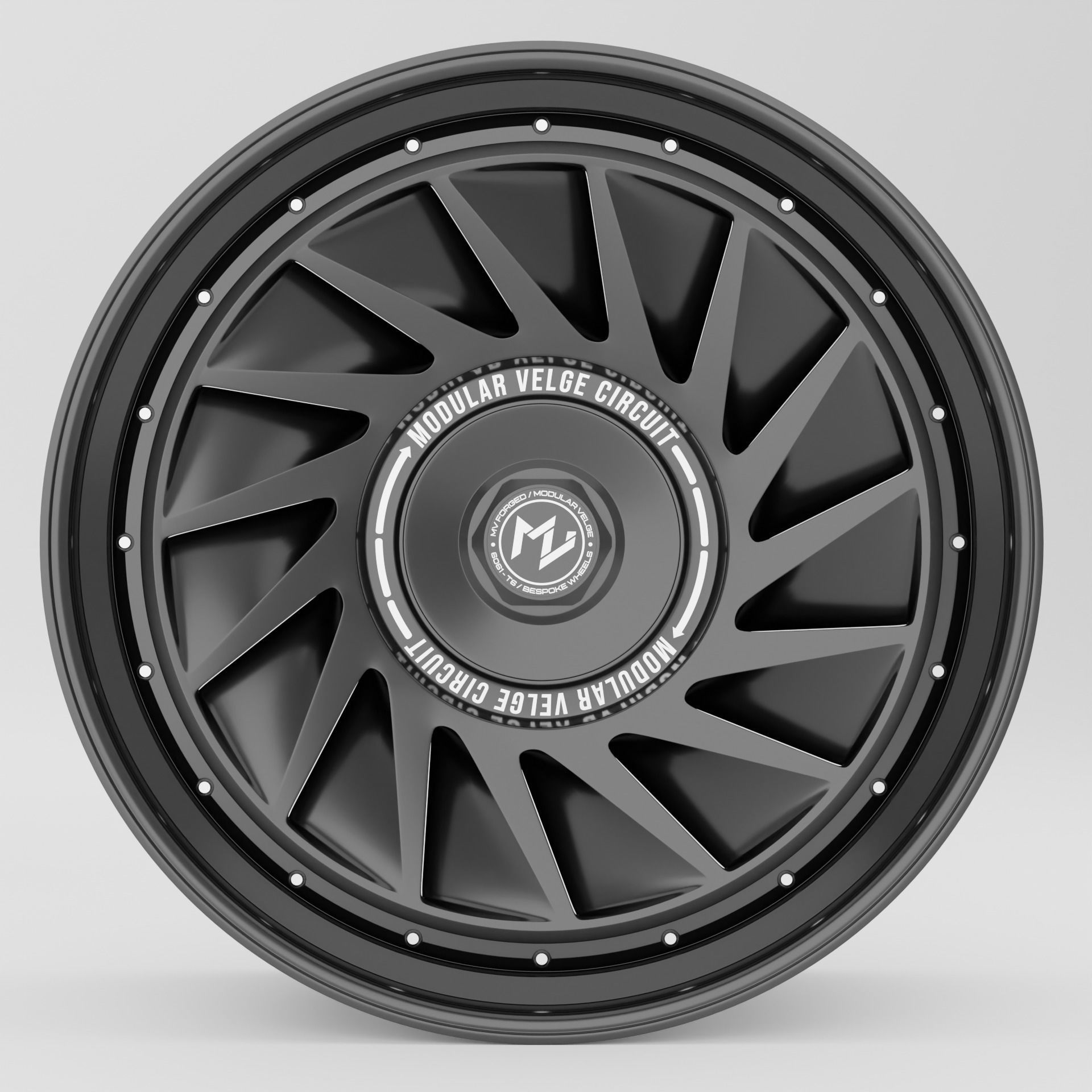MV GR2V1 Wheel 3D model CGTrader