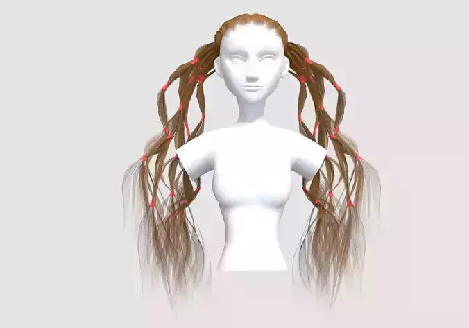 Ponytails Wavy Hairstyle 