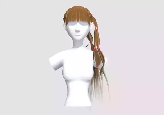 Ponytails Up Hairstyle 