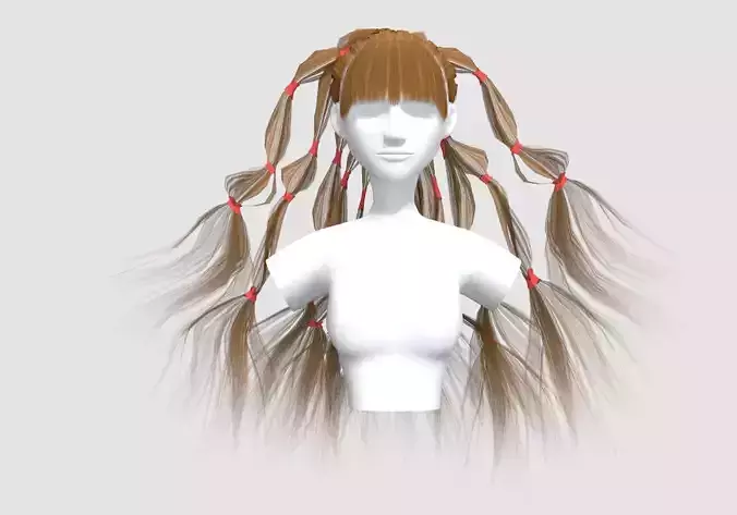 Pigtails Long Hairstyle 
