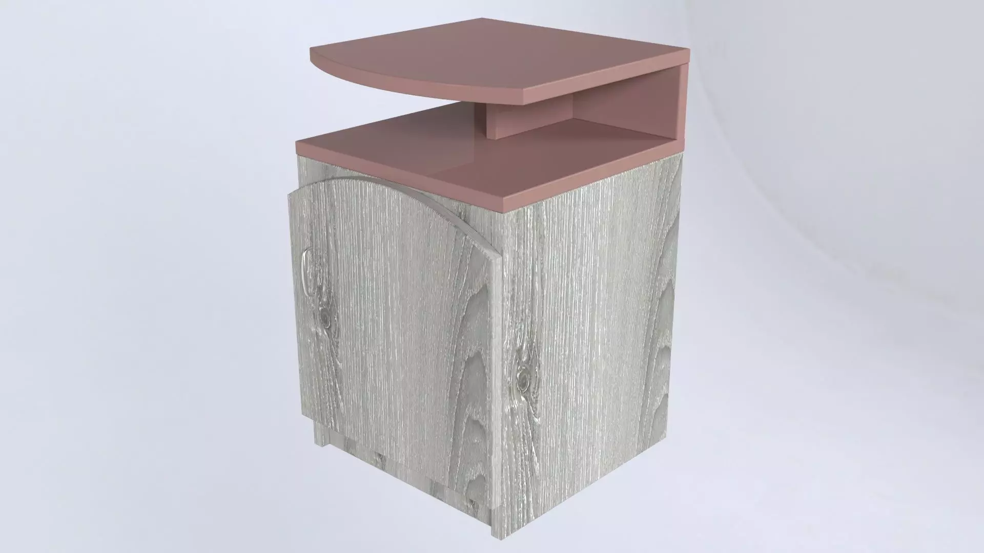 Furniture Designer bedside table 3D model_0