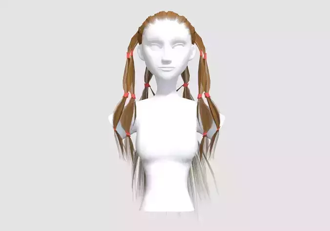 Female Stylized Hairstyle 