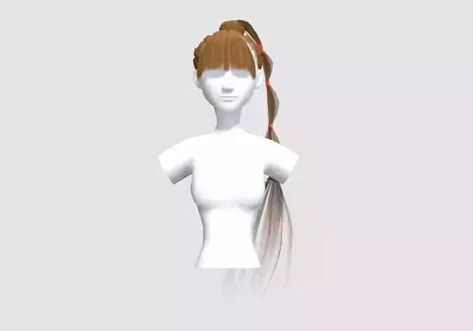 Bun Ponytail Hairstyle 