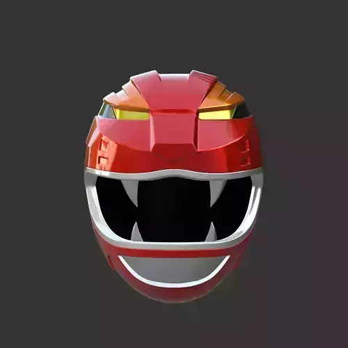 Power Ranger Gaored Red Ranger Helmet 3D print model