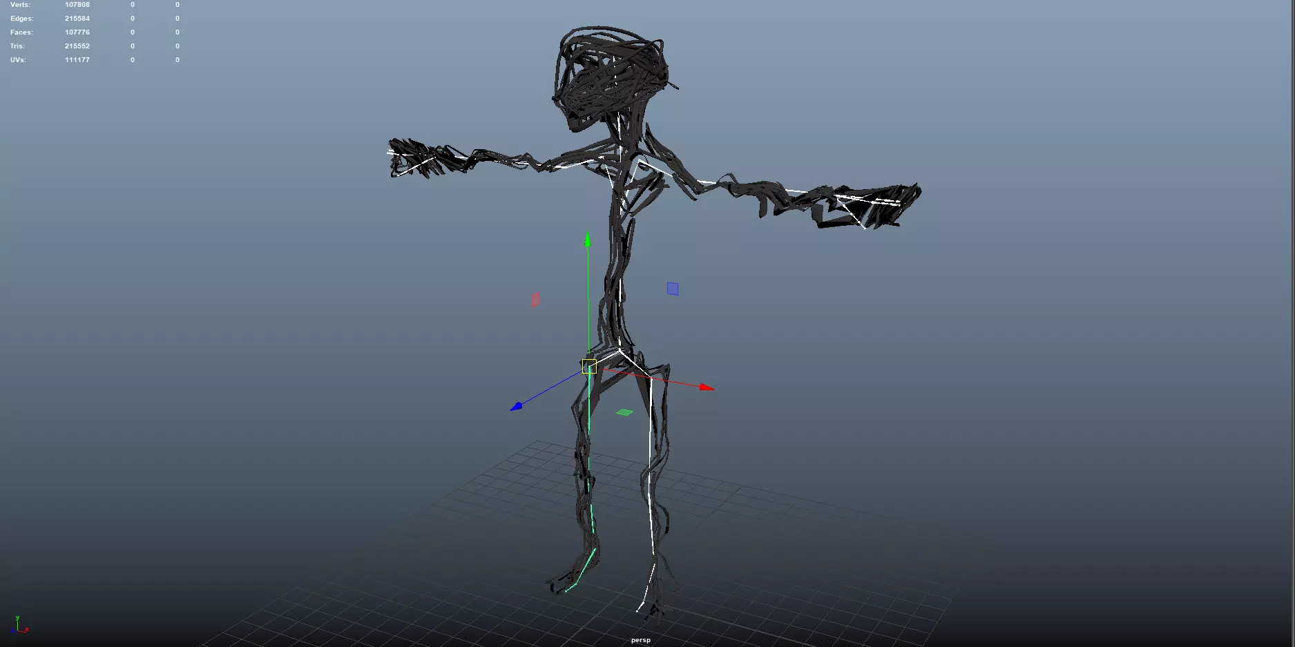 Entity from the Backrooms-rigged 3D model_0