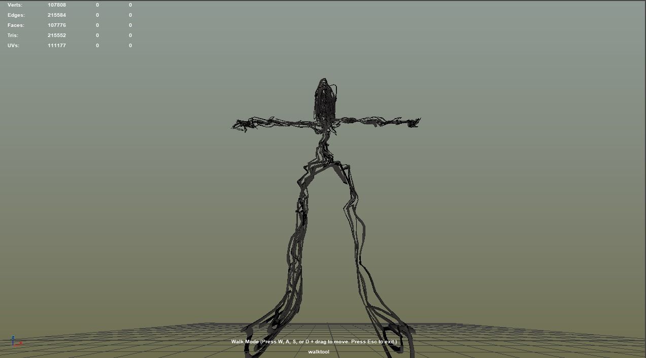 Entity from the Backrooms-rigged 3D model_6