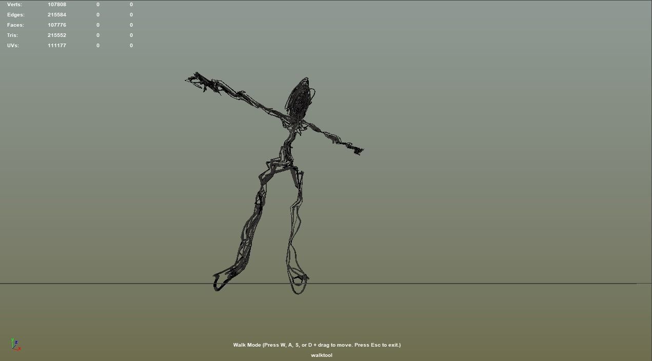 Entity from the Backrooms-rigged 3D model_4