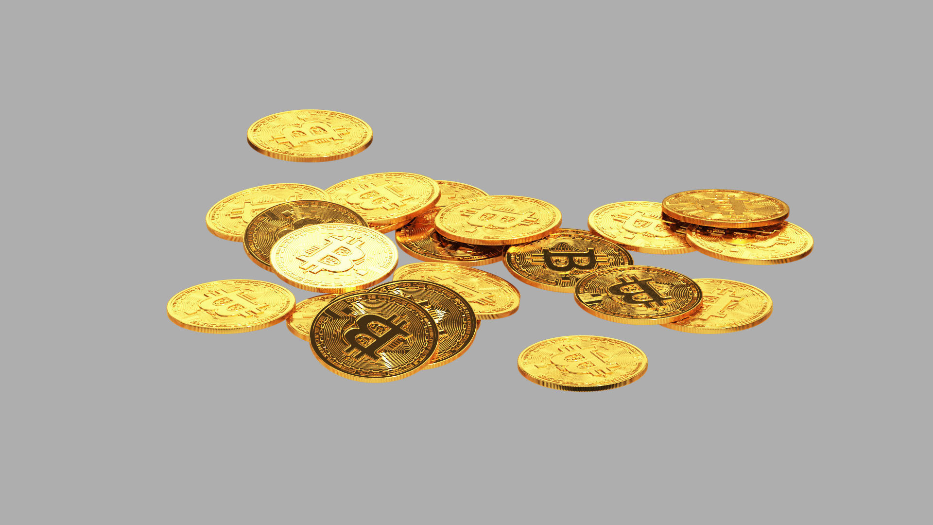 Bitcoin Stack 02 3D model_5