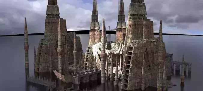 Covenant Holy towers Tall Kit bash