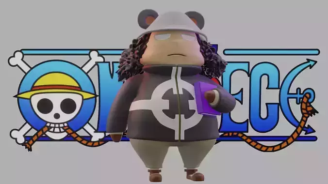 Bartholomew Kuma Chibi - One Piece 3D print model