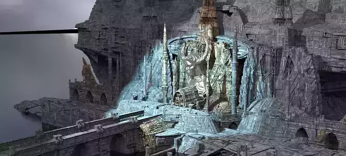 Covenant City Kit bash 3D model