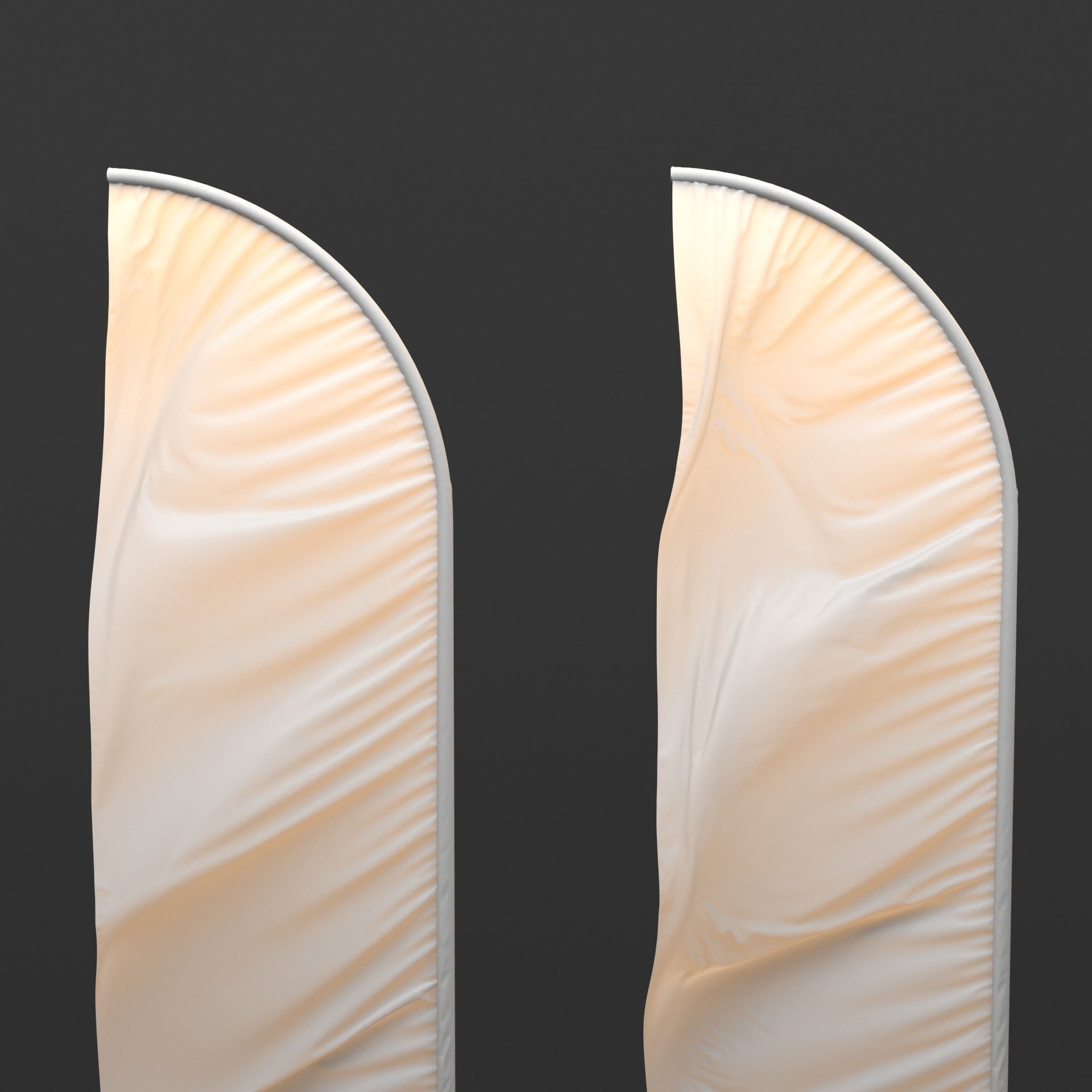 Flagstaff Collection feather flags 3D model_21